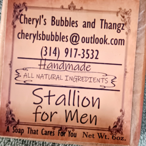 STALLION FOR MEN BAR SOAP