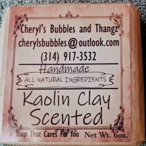 SCENTED KAOLIN CLAY BAR SOAP