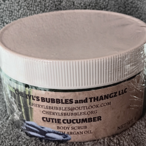 CUTIE CUCUMBER BODY SCRUB